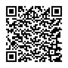 QR Code สำหรับหมายเลขโทรศัพท์ +12166707044