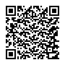 Código QR para número de teléfono +12166712176