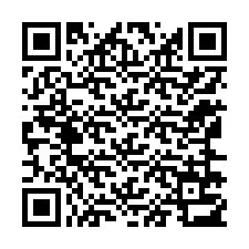 Código QR para número de telefone +12166713486