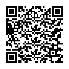 Codice QR per il numero di telefono +12166714025