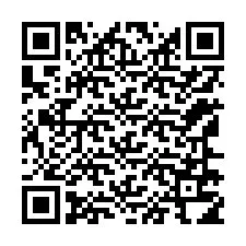 QR код за телефонен номер +12166714151