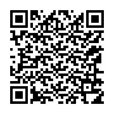 QR kód a telefonszámhoz +12166714458