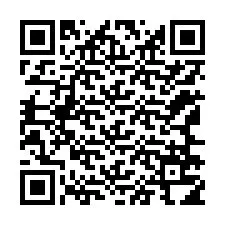 QR kód a telefonszámhoz +12166714621