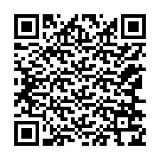 QR-код для номера телефона +12166724639