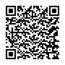 QR kód a telefonszámhoz +12166724641