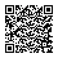 QR код за телефонен номер +12166724642