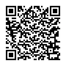 QR код за телефонен номер +12166731502