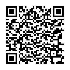 QR код за телефонен номер +12166734604