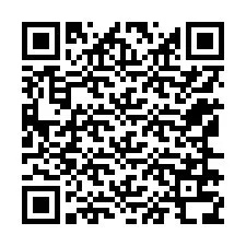 QR Code สำหรับหมายเลขโทรศัพท์ +12166738193