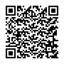 QR код за телефонен номер +12166757506