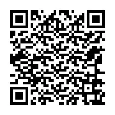 QR Code สำหรับหมายเลขโทรศัพท์ +12166767807