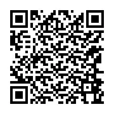 Kode QR untuk nomor Telepon +12166864262