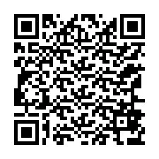 QR код за телефонен номер +12166876914