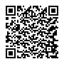 QR-koodi puhelinnumerolle +12166877234