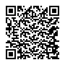 QR Code pour le numéro de téléphone +12166877367