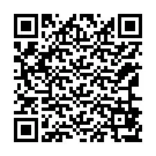 QR-code voor telefoonnummer +12166877401