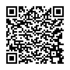 QR-kood telefoninumbri jaoks +12166898538