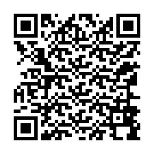 QR-код для номера телефона +12166898848