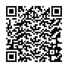 QR-koodi puhelinnumerolle +12166952801