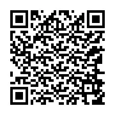 QR-koodi puhelinnumerolle +12166956688