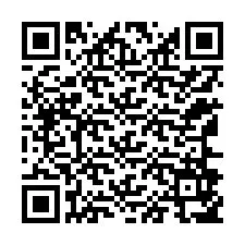 Código QR para número de telefone +12166957644