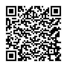 QR-koodi puhelinnumerolle +12166958291