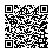 QR Code สำหรับหมายเลขโทรศัพท์ +12166981039