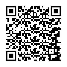 Código QR para número de teléfono +12166983978