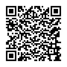 QR код за телефонен номер +12166984019