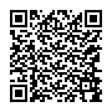 QR код за телефонен номер +12166984668