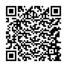 Código QR para número de teléfono +12166985365