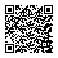 Codice QR per il numero di telefono +12166987895