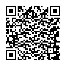 Codice QR per il numero di telefono +12166987896