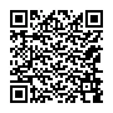 QR код за телефонен номер +12166988597