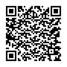 QR kód a telefonszámhoz +12167024289