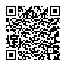 QR-код для номера телефона +12167024910