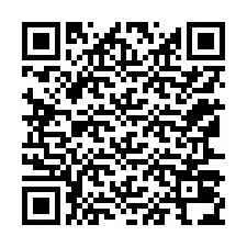 QR-koodi puhelinnumerolle +12167034959