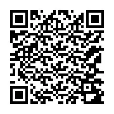 QR код за телефонен номер +12167282371