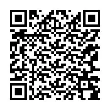 QR Code สำหรับหมายเลขโทรศัพท์ +12167284522