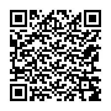 Codice QR per il numero di telefono +12167286417