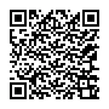 QR kód a telefonszámhoz +12167360609