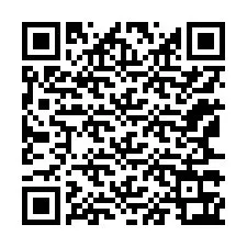 Código QR para número de teléfono +12167363465