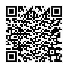 Código QR para número de telefone +12167366499