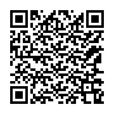 QR Code สำหรับหมายเลขโทรศัพท์ +12167368281