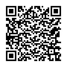 Código QR para número de telefone +12167369647