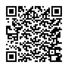 QR код за телефонен номер +12167380956