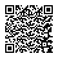 Codice QR per il numero di telefono +12167384702