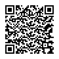 QR-koodi puhelinnumerolle +12167394095