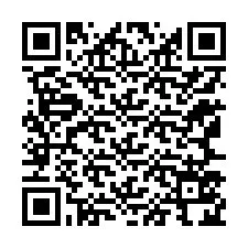 Código QR para número de telefone +12167524622