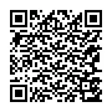 QR-Code für Telefonnummer +12167553122